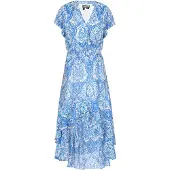 Dreimaster Kleid Frauen Türkis