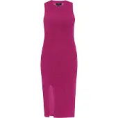 Faina Kleid Frauen Fuchsie