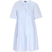 Dreimaster Kleid Frauen hellblau
