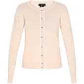 Faina Strickjacke Frauen Beige