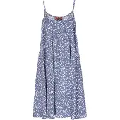 MyMo ROCKS Kleid Frauen blau weiß