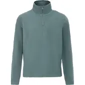 BRAELYN Fleecepullover Männer Türkis Grau