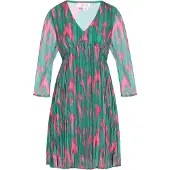 IZIA Kleid Frauen grün mehrfarbig