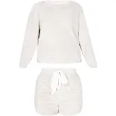 Faina Loungewear Frauen hellgrau