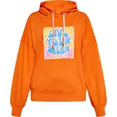 Ebeeza Kapuzenpullover Frauen orange