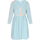 IZIA Kleid Frauen Aqua
