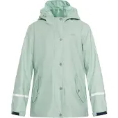 Schmuddelwedda Regenjacke aus recyceltem Material Mädchen Pastellminze