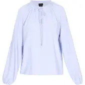 Dreimaster Bluse Frauen hellblau