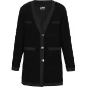 Dreimaster Blazer Frauen Schwarz