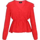 Faina Bluse Frauen Rot
