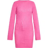 Ebeeza Kleid Frauen Rosa