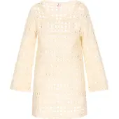 IZIA Kleid Frauen Creme