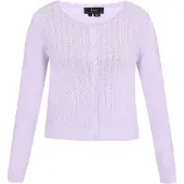 Faina Strickjacke Frauen Lavendel