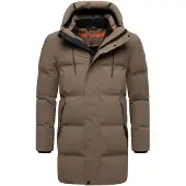 STONE HARBOUR Herren Winterjacke Darianoo mit Downfree-Steppung & Magnetverschluss