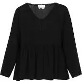 Usha Bluse Frauen Schwarz