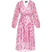 Dreimaster Kleid Frauen Rosa