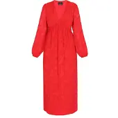 Faina Kleid Frauen Rot