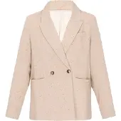 Usha Jacke Frauen Hellbeige Melange