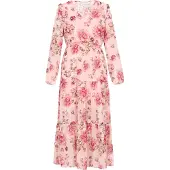 Usha Kleid Frauen hellrosa mehrfarbig