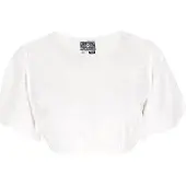 Dreimaster Bluse Frauen Weiß