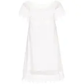 IZIA Kleid Frauen Weiß