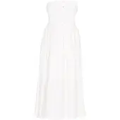 IZIA Kleid Frauen Weiß