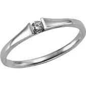 Orolino Ring Gold 585 mit Brillant 0,08ct.