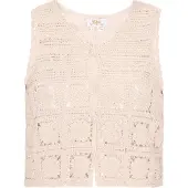 Usha Weste Frauen Creme