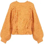 Silvian Heach Pullover Damen orange