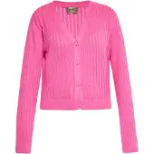 Mymo Strickjacke Frauen Rosa