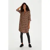 Kaffe Midikleid "Damen Kleid KAmarana"