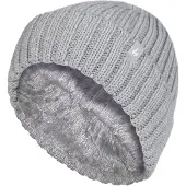 Heat Holder Wärmehalter - Wintermützen- und Handschuhset für Mädchen aus geripptem Material