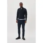 Matinique Herren Pullover & Cardigans Malagoon Z - Donkerblauw - Größe XL