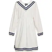 Dreimaster Kleid Mädchen (Kids) weiss