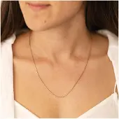 Zeeme Basic Collier 925/- Sterling Silber rotvergoldet 42+5cm