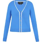 Faina Strickjacke Frauen Blau