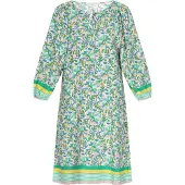 Usha Kleid Frauen grün mehrfarbig