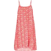 Mymo Kleid Frauen rot weiß