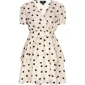 Faina Kleid Frauen Creme