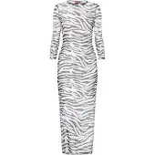 MyMo ROCKS Kleid Frauen weiß-schwarz