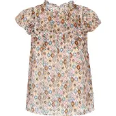 IZIA Bluse Frauen Kamel mehrfarbig
