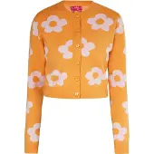 Mymo Strickjacke Frauen orange