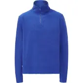 MO Fleecepullover Männer KÖNIGSBLAU
