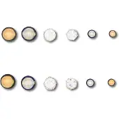 Steuer Modeschmuck Ohrstecker-Set Ohrstecker-Set 6 Paare