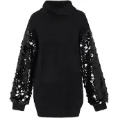 IZIA Kleid Frauen Schwarz