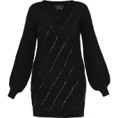 Faina Kleid Frauen Schwarz
