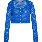 Mymo Strickjacke Frauen kobaltblau