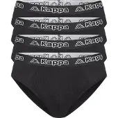 Kappa 4er Set Slip in Schwarz