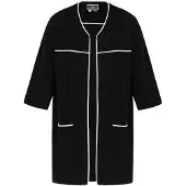 Dreimaster Strickjacke Frauen Schwarz