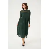 Kaffe Kleid Regular fit Garden Topiary green